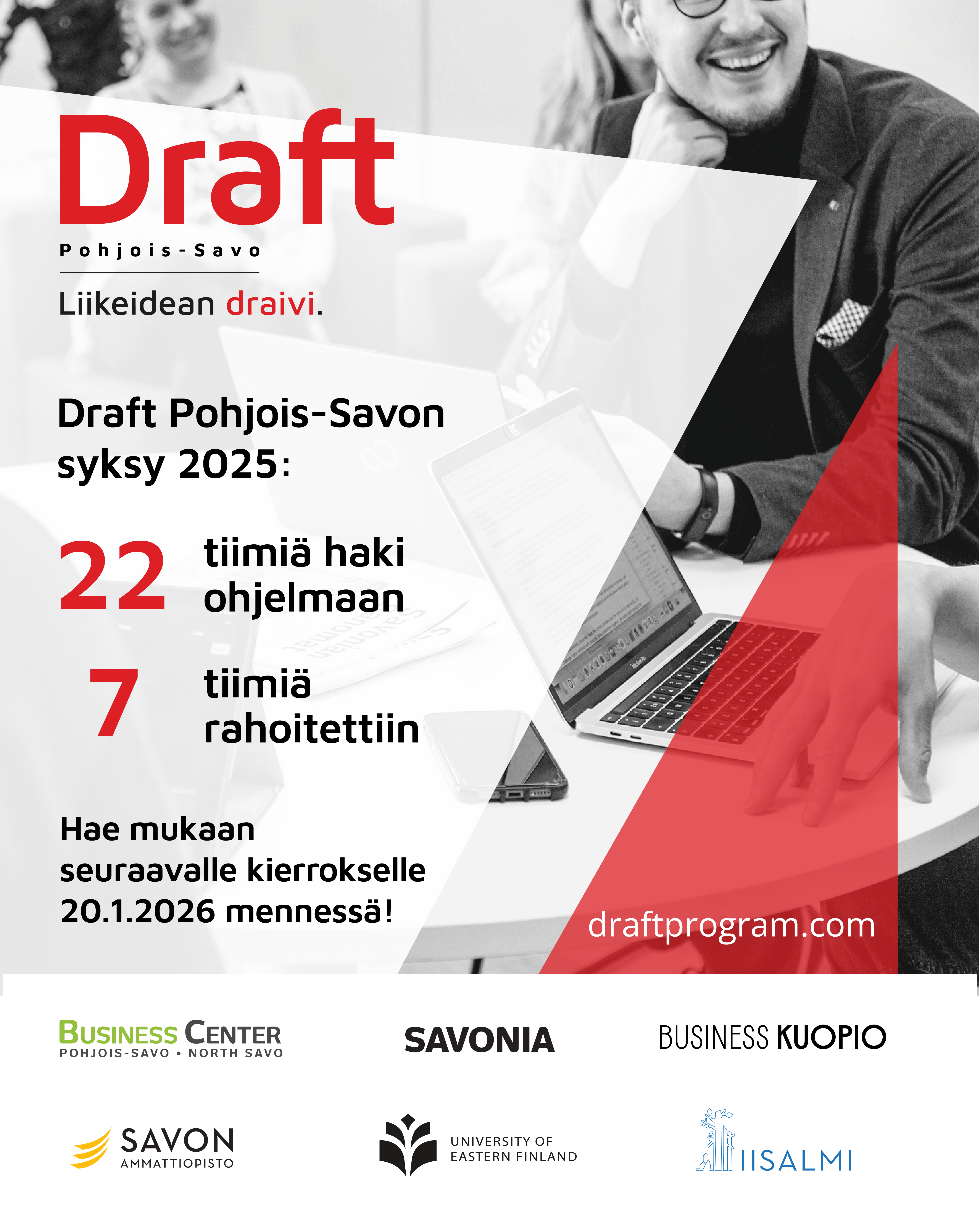 Pohjois-Savon Draftin syyskuun 2025 kierros – Pohjois-Savosta nousee uutta teknologiaa ja palveluinnovaatioita